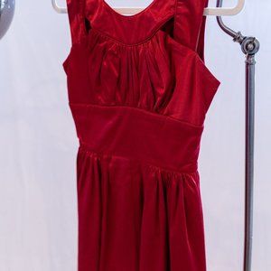 TRASHY DIVA by Candice Gwinn Red Aline Dress
